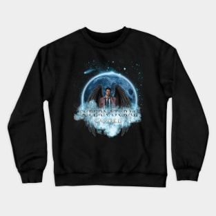 Supernatural Casteil Blue Moon Dream Catcher Crewneck Sweatshirt